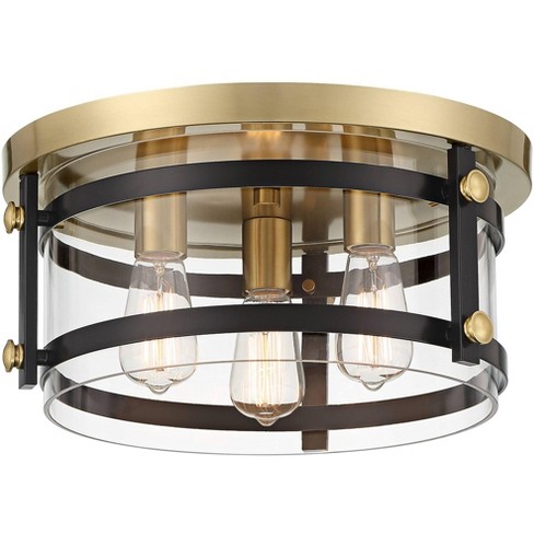 3 light flush mount deals ceiling fixture