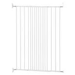 Scandinavian Pet Design Streamline Extra Tall 42" Animal Pet Safety Gate for Large and Small Dogs, White