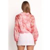 Petal and Pup Marni Top - Pink Floral S - 3 of 4