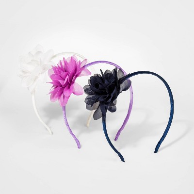 purple flower headpiece