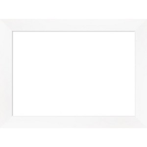 Amanti Art Cabinet White Narrow Framed Dry Erase Magnetic Board - 1 of 4