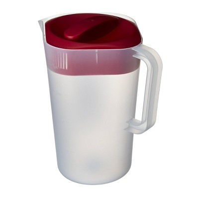 GoodCook Plastic Pitcher with 4 Way Lid - 1 Gallon - Thumbnail 3