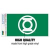 Green Lantern White Logo Automotive Bumper Sticker - 3 of 4