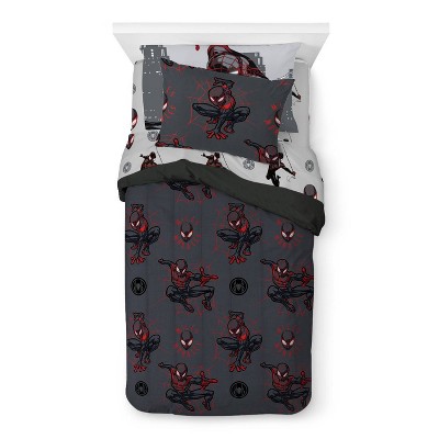 Twin Spider Man Miles Mes Bed In A, Spiderman Bed In A Bag Twin