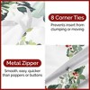 Luxury Soft Premium Christmas Duvet Cover Set - Zipper Closure & Matching Pillow Shams - CGK Linens - 4 of 4