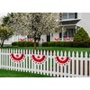 Canadian Maple Leaf 48" x 24" Pleated Bunting with Brass Grommets Briarwood Lane - 3 of 4