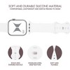 Xtreme Smart Watch Soft Silicone Band 6 Pack – Small Size, Multicolored, Waterproof, New Buckle Design - 4 of 4