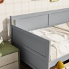 RISOKEYS Twin Size Daybed Sofa Bed with 2 Storage Drawers,Sturdy Pine Wood Frame for Bedroom,Kids Room Small Spaces & Familieslet Points - 4 of 4