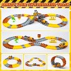Skirfy 275 PCS Dinosaur World Race Track Toys, Flexible Dinosaur Train Tracks Playset with 2 Dinosaur Cars and 8 Dinosaur Figures - 4 of 4