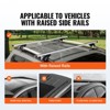VEVOR Roof Rack Cross Bars, 54" Aluminum Roof Rack Crossbars, Fit Existing Raised Side Rail with Gap, 200 lbs Load Capacity, Silver - 3 of 4