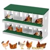 Chicken Nesting Box, Easy Egg Collection, Easy Cleaning, Chicken Laying Boxes for Hens - 3 of 4
