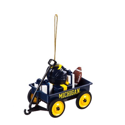 Evergreen Team Sports America University of Michigan Team Wagon Ornament