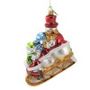 Huras 5.25 In Together Forever Snow Family Ornameny Mom Dad Brother Sled Tree Ornaments - 2 of 3