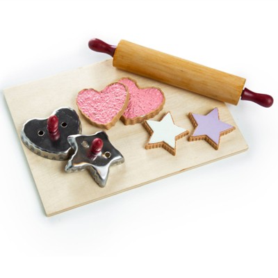 The Queen's Treasures 18 In Doll  8 Piece Baking Tools And Cookies Set