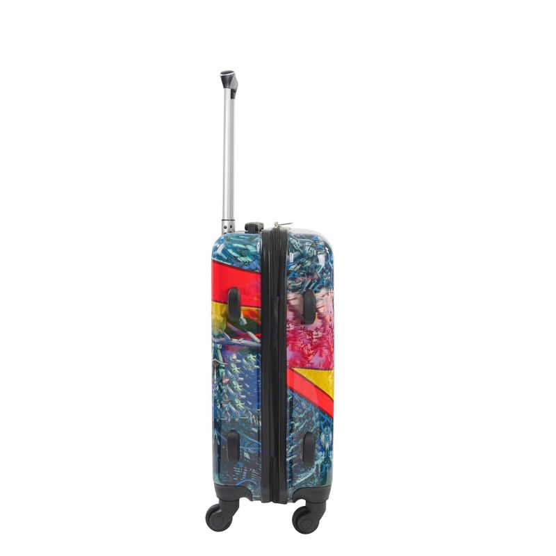 DC Comics Superman 21” Hard-Sided Spinner Suitcase, 4 of 6