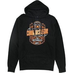 UFC Mens Conor McGregor Pullover Hoodie Sweatshirt, Black, Small - 1 of 1