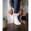 JAMES FIALLO Men's Lightweight & Versatile Essential Neutrals Colors Quarter Socks - 2 of 4