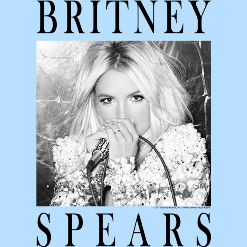 Men's Britney Spears Classic Star Frame T-Shirt, 2 of 5