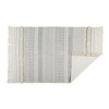 Design Imports Shabby Chic Textured Fringe - Gray - 4 X 6 Ft - 2 of 4
