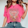 Simply Sage Market Women's Nashville Guitar Wings Short Sleeve Garment Dyed Tee - 2 of 2