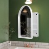 NicBex Wall Mounted Bathroom Storage Cabinet,Medicine Cabinet with Mirror and Adjustable Shelves for Bathroom - 2 of 4
