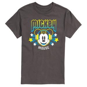 Men's - Disney - Mickey Band Tour Short Sleeve Graphic T-Shirt - 1 of 4