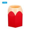 Unique Bargains Desk Cute Pencil Shape Pen Pencil Holders Cup 1 Pc - 3 of 4