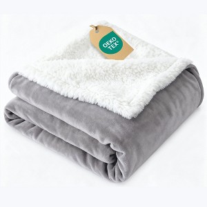 Faux Shearling Blanket - CGK Unlimited - 1 of 4