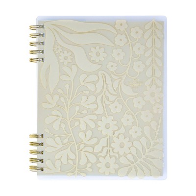 The Happy Planner 2025 Weekly/Monthly Planner 9.75"x8.75" Classic Green Garden: Happy Brands Adult Agenda, Twin-Wire Binding