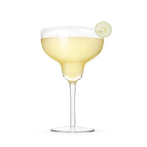 True Grande Gulp Giant Margarita Glass - Stemmed Cocktail Glass Fits Full Liquor Bottle - 750ml / 25 oz. Set of 1, Clear - 1 of 4