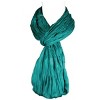 Wrapables Lightweight Silky Soft Infinity Loop Scarf, Turqoise - image 4 of 4