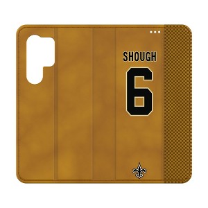 NFL New Orleans Saints Players Game Tactic Folio Cell Phone Case for Samsung Galaxy - 1 of 4