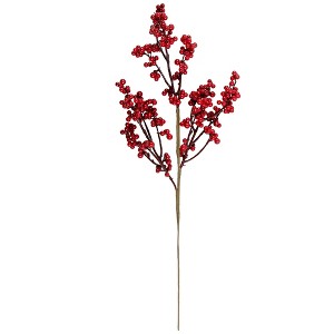 Northlight Artificial Berry Christmas Spray - 22" - Red - 1 of 4