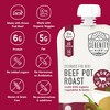 Serenity Kids Grass Fed Beef Pot Roast with Organic Vegetables, Herbs & Bone Broth Baby Food Pouch - 3.5oz - 3 of 4