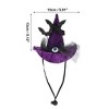 Unique Bargains Halloween Pet Holiday Headdress 5.12"x5.91" Purple 1 Pc - 4 of 4