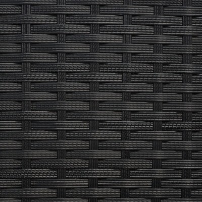 Aboka Black and Light Grey 4-Piece Outdoor Conversation Set