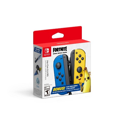 Nintendo Switch Joy-con L/r Fortnite Edition With Fleet Force Bundle & 500  V-bucks : Target