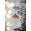 Dexmalle Set of 6 Glass Decorative Hanging Ball Christmas Tree Ornaments - 4 of 4