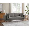 MINIMORE Modern Style 85''W Lassie 3Seater Square Arm Sofa - 2 of 4