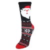 Gold Medal Women's Christmas Stocking w/ 2 pack Novelty Crew Socks - 4 of 4