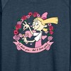 Women's - Hey Arnold! - Valentine's I Love You Lightweight French Terry Wide Neck Long Sleeve Shirt - 2 of 4