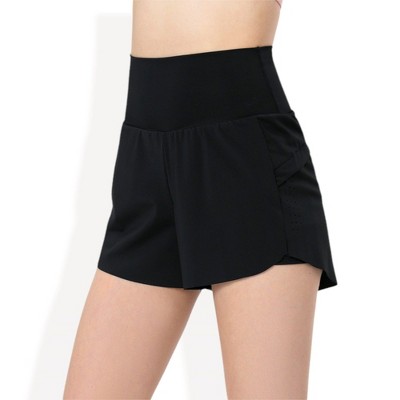 Anna-Kaci Active Women's High Waist Drawstring Athletic Shorts with Side Pockets