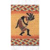 Earth Rugs Southwestern Kokopelli Oval Stair Tread – Lodge & Cabin Decor 27"x8.25" - 3 of 3