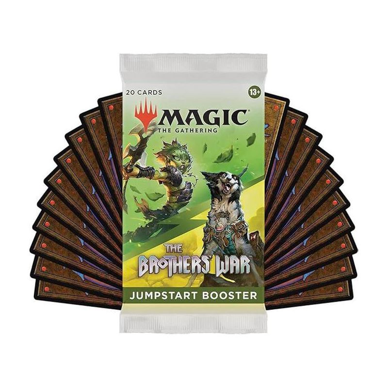 MAGIC THE GATHERING: Brothers' War Jumpstart Booster Pack, 1 of 2