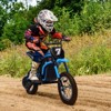 24V Electric Dirt Bike for Kids 350W Motorcycle Max 15 MPH,3-Speed Modes - 4 of 4