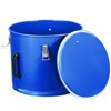10 Gallon Fryer Grease Bucket, Oil Disposal Caddy with Filter Bag and Locking Lid for Restaurant and Home Kitchen? - 2 of 4