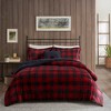 Sapphtopaz 4 Pcs Printed Plush to Cozy Berber Reverse Comforter Set, Bedding Set Quilt Set, End to End Box Quilting, Machine Washable - 4 of 4