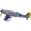 Focke-Wulf Fw 190A Aircraft "Stab/JG 26 Schlageter, France" (1942) German Luftwaffe 1/72 Diecast Model by Legion - 3 of 4