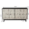 Modern Sideboard Buffet Cabinet,59" Coffee Bar Cabinet with Storage,Freestanding Wooden Sideboard Console Table for Living Room Hallway - 3 of 4