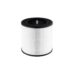 Nispira B-D02L Filter Replacement for MOOKA KOIOS Air Purifiers, VEWIOR B-D02U Air Purifier 3-in-1 HEPA Activated Carbon, 1 Pack - 1 of 4
